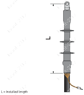 CIT1.4205L муфта концевая хол. внутр.уст. 1