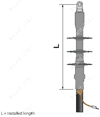COT1.2405L муфта концевая хол. внешн.уст. 1