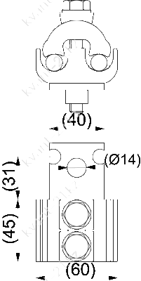 KG18 наконечник кабельный 1