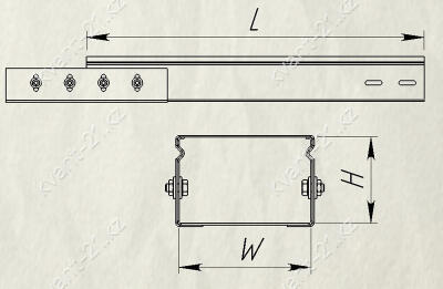 Короб прямой КП 1