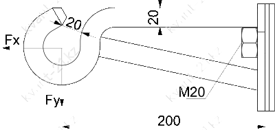 PD3.2 гайка крюкообразная 1