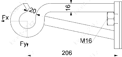 PD3.3 гайка крюкообразная 1
