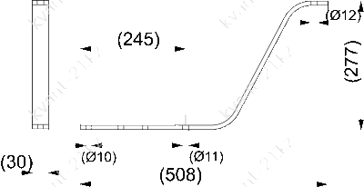 PEK41 кронштейн монтажный 1