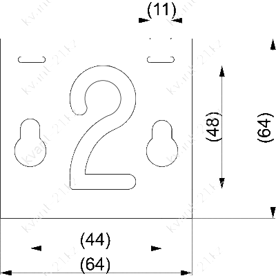 PEM241.0 табличка номера фидера 1