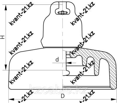Подвесной изолятор U40BP (110) 0