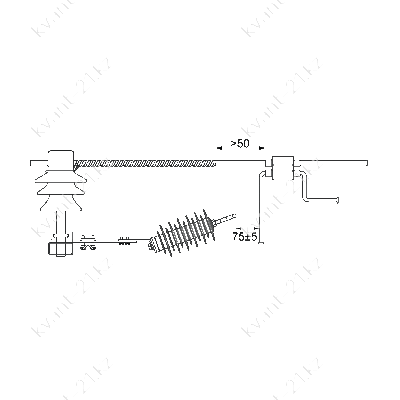 SDI46.7 ОПН с искровым промежутком 1