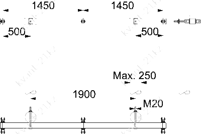 SH178 траверса анкерная 1