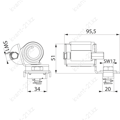 SH710 фиксатор дистанционный 1