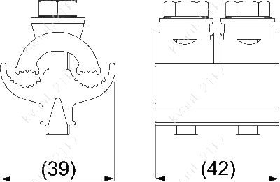SL37.27 зажим плашечный 1