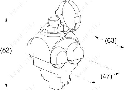 SLIP12.1 зажим прокалывающий 1