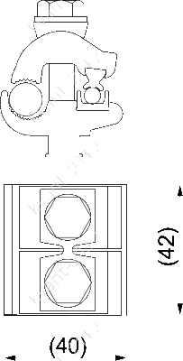 SM2.21 зажим плашечный 1