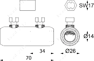 SMJ1.27 соединитель 1