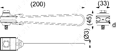 SO157.1 зажим анкерный 1