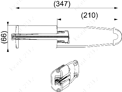 SO252.01 зажим анкерный 1