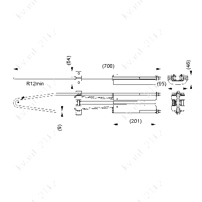 SO256 зажим анкерный 1