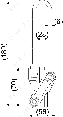 SO28 зажим анкерный 1