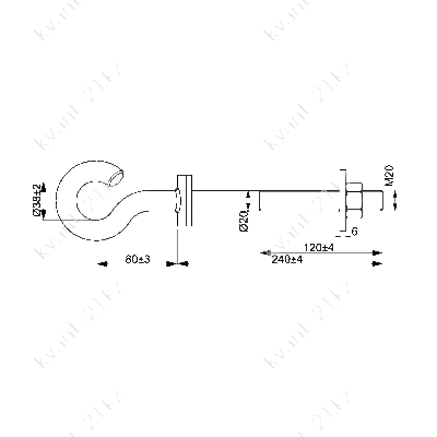 SOT21.01 крюк 1