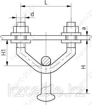 Узел крепления КГП-7-2В 0
