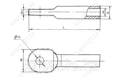 Зажим аппаратный А1А-35 1