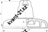 Изолятор ПС 210В (170) линейный подвесной 1