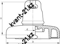 Изолятор ПС 240А (190) линейный подвесной 0
