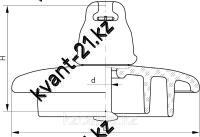 Изолятор ПС-70И (146) подвесной линейный 1
