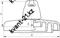 Изолятор ПСВ-160А (146) подвесной линейный 1