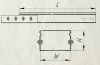 Короб прямой КП 1