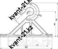 Крюк литой универсальный КЛУ-16-А 1