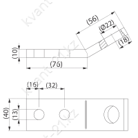 PSS310 шина медная 1