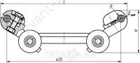 Распорка демпфирующия РД-2-400А 0