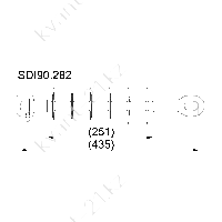 SDI90.282 изолятор натяжной композитный 1