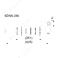 SDI90.285 изолятор натяжной композитный 1