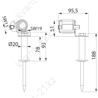 SH709 фиксатор дистанционный 1