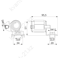 SH710 фиксатор дистанционный 1
