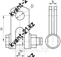Скоба трехлапчатая СКТ-4-1 0