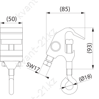 SL30.1 зажим оперативный ответвит. 2