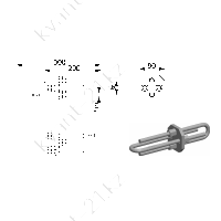 SO155.1 кронштейн крепления оттяжки 1