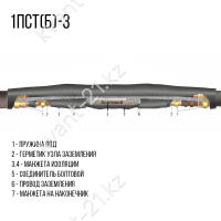 Соединительная кабельная Муфта 1ПСТ(б)-3 (400) нг-LS ЗЭТАРУС 1