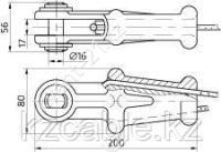 Зажим натяжной клиновой НКК-1-1Б 1